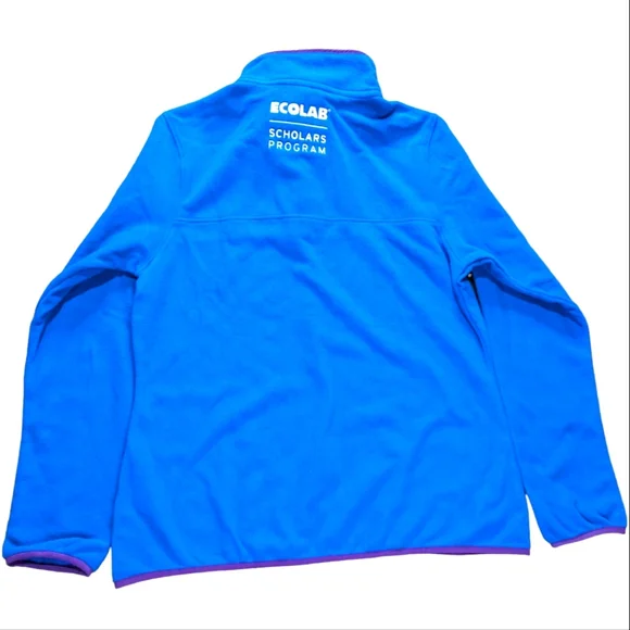 Patagonia Fleece Micro D Snap-T Pullover CORPORATE LOGO Women's Size Large - Picture 2 of 8